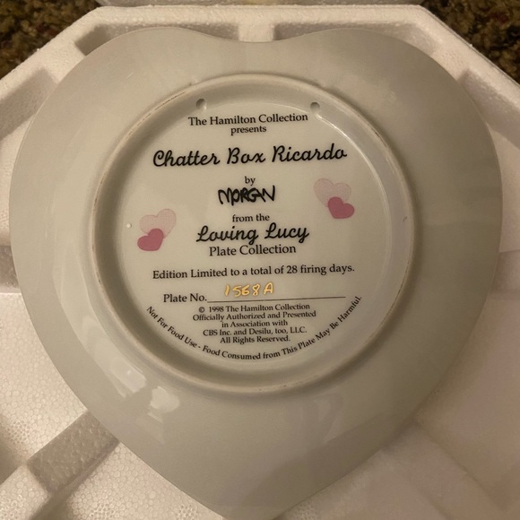 Hamilton Collection Plate - Picture 2 of 3